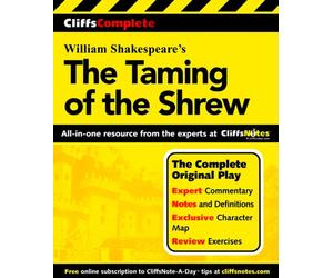 CliffsComplete The Taming of the Shrew (Cliffs Notes)