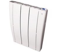 Clifton 1025mm (W) X 585mm (H) - White Wi-Fi Gel Filled Electric Radiator (Madrid) - 1500 Watts - Depth 100mm - Heats Up To 15M²
