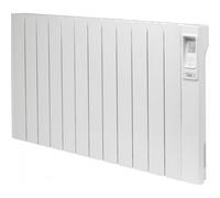 Clifton 1068mm (W) X 570mm (H) - White Touch Oil Filled Electric Radiator (Cuenca) - 2000 Watts - Depth 85mm - Heats Up To 20M²