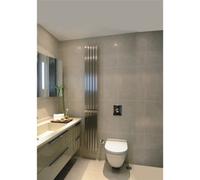 Clifton 1500mm (H) X 240mm (W) - Vertical Bathroom Flat Radiator (Cambridge) - (1.5M X 0.24M)