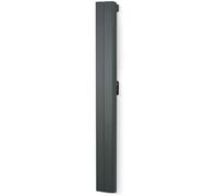 Clifton 356mm (W) X 1800mm (H) - Black Touch Electric Oil Filled Radiator (Caceres) - 1500 Watts - Depth 90mm - Heats Up To 12M²