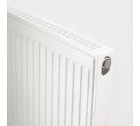 Clifton 500mm (H) x 2700mm (W) - Type 11 Radiator - Single Panel Convector - White Enamel (RAL 9016) - (0.5m x 2.7m) (20" x 107") - White - 1 - 500mm (H) x 2700mm (W)