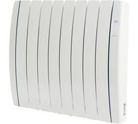 Clifton 750mm (W) X 572mm (H) - White Touch Gel Filled Electric Radiator (Malaga) - 1200 Watts - Depth 100mm - Heats Up To 14M²