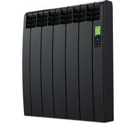 Clifton 992mm (W) X 585mm (H) - Graphite Wi-Fi Electric Oil Filled Radiator (Barcelona) - 1210 Watts - Depth 97mm - Heats Up To 12M²
