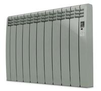 Clifton 992mm (W) X 585mm (H) - Grey Wi-Fi Electric Oil Filled Radiator (Barcelona) - 1210 Watts - Depth 97mm - Heats Up To 12M²