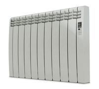 Clifton 992mm (W) X 585mm (H) - Light Grey Wi-Fi Electric Oil Filled Radiator (Barcelona) - 1210 Watts - Depth 97mm - Heats Up To 12M²