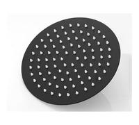 Clifton Round Shower Head 300mm Wide - Matt Black- (Sea)