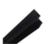 Clifton Shower & Bathroom (Pvc) Wall Panels - Internal Winged Corner 10mm Black Abs