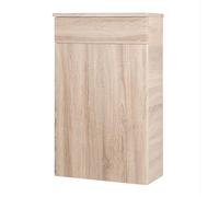 Clifton Sonoma Oak 500mm Bathroom Standing Unit in Light Oak Clifton Light Oak