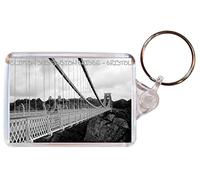 Clifton Suspension Bridge - Bristol - Double Sided Large Keyring Name Tag Key Ring Chain Fob Novelty Gift/Present