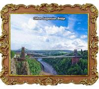 Clifton Suspension Bridge UK Fridge Magnets Tourism Souvenir Refrigerator Decoration Magnet