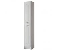 Clifton White Standing 2-Door Side Tall Unit 300mm Wide Clifton White