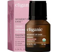 Cliganic, 100% Pure Essential Oil, Geranium, 0.33 fl oz (10 ml)