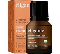 Cliganic, 100% Pure Essential Oil, Orange, 0.33 fl oz (10 ml)