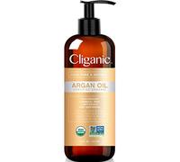 Cliganic Organic Argan Oil, 100% Pure (473ml) | Moroccan Argan Oil for Hair, Face & Skin | Natural Cold Pressed Carrier Oil - Certified Organic | Cliganic 90 Days Warranty