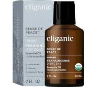 Cliganic Organic Frankincense Essential Oil - 100% Pure Natural for Aromatherapy Diffuser | Non-GMO Verified