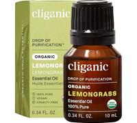 Cliganic Organic Lemongrass Essential Oil, 10ml