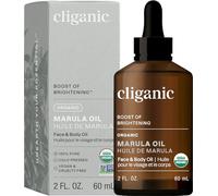 Cliganic Organic Marula Oil (60ml), 100% Pure - For Face & Hair | Natural Cold Pressed Unrefined