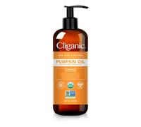 Cliganic Organic Pumpkin Seed Oil 100% Pure - For Face & Hair | Natural Cold Pressed Unrefined