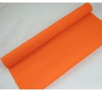 Clikkabox: 1 Orange Crepe Paper Roll- 10m long x 50cm wide. Many uses as decorations, marketing tools, great favourite with schools and the craft industry