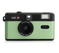 Clikoze 35mm Film Camera - Reusable Half Frame Reloadable Camera - Sage Green