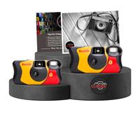 Clikoze Disposable Cameras Multipack - Includes 2 Pack of Kodak Funsaver Single-Use 35mm Cameras with 27 Exposures and Clikoze Photography Tips Card