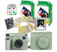 Clikoze Instant Camera Bundle with Fujifilm Wide 400 Camera, Case, 40 Shot Film, Album, Filters, Frame and Stickers