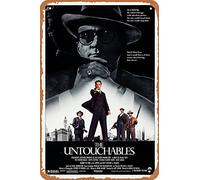 Clilsiatm The Untouchables 1987-Movie Metal Tin Sign Vintage Style Movie Poster 8x12Inches