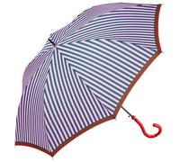 CLIMA bisetti Joy Ladies Walking Length Umbrella with UVP +50 - Pink Stripe