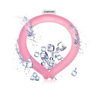 climafusion Neck Cooler, Wearable Cooling Ring for Summer Heat, Cooling Starts Below 15°C (59°F) (Pink)