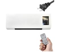 Climafy Air Conditioner,Portable Air Conditioning Split Max,Multifunctional Wall Air Conditioner Cooling and Heating,No Install,Remote Control,For Home (White)