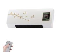 Climafy Portable Air Conditioner, Cooling & Heating Wall Mount/Desktop Split Max Air Conditioner with Timer, No Install Quiet Operation for Home Office Style A