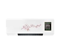 Climafy Portable Ductless Air Conditioner, Wall Mounted Split Max Air Conditioner, Mini Split Ac/Heating System Super Quiet Fast Cooling/Heating for Bedroom Living Room D1PCS