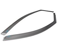 ClimAir CLI0033634 Wind Deflectors Pro for Audi Q5 5-Door 2008 Onwards, Smoke