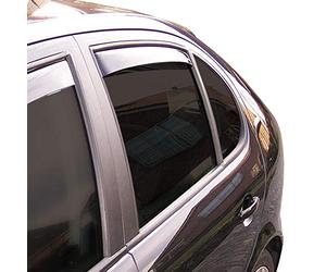 ClimAir Master Black Rear Wind Deflectors Compatible with Hyundai ix35 5-Door 2010-2014