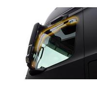 Climair Wind and Rain Deflector Smoke For Mercedes Benz Atego Axor 46017