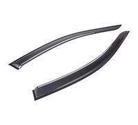 ClimAir Wind Deflector Black Compatible with BMW 1 Series E87 5-Door 2004-2011