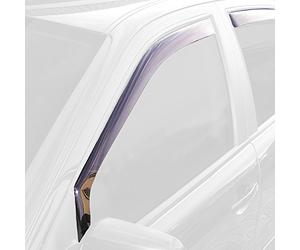 ClimAir Wind Deflectors Black Compatible with Ford Fiesta 3-Door 2002-2008