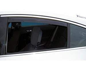 ClimAir Wind Deflectors Master Rear Compatible with Skoda Yeti 2009-2017 Smoke Grey