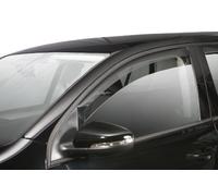 ClimAir Window Visors compatible with Peugeot 206 3 doors 1998-2007, Smoke, (CL 1994)