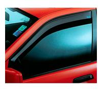 ClimAir Car Comfort Window Visors compatible with Peugeot 208/e-208 II 5-doors 2019-, Smoke