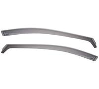 Front Right Left Wind Deflectors 2 Pieces Smoked Rain Guard - Climair CLI0033825