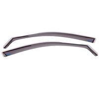 Window Visors compatible with Volkswagen T-Roc 2017-, Smoke