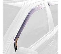ClimAir CL 3916D Wind Deflectors Dark compatible with Audi A4 B9 Sedan/Avant, Black