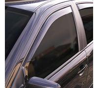 ClimAir Window Visors Dark compatible with Citroën C3 Aircross 2017-, Black