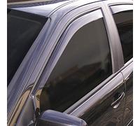 Window Visors Dark compatible with Citroën Jumpy / Spacetourer & Peugeot Expert / Traveller & Toyota Pro-Ace / Pro-Ace Verso 2016-, Black