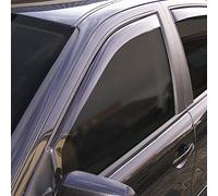 ClimAir Window Visors Dark compatible with Fiat Tipo HB 5-doors/Sedan/SW Kombi 2016-, Black