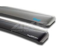 ClimAir Window Visors Dark compatible with Honda Civic 3-doors 1991-1995