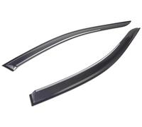 Window Visors Dark compatible with Seat Leon 5F 5 doors & ST 2012-2020, Black