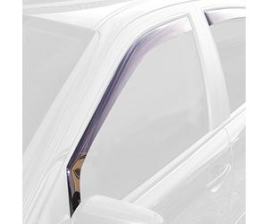 ClimAir Window Visors Dark compatible with Volkswagen Up 5 doors 2011- / Seat Mii 5 doors 2012- / Skoda Citigo 5 doors 2012-, Black
